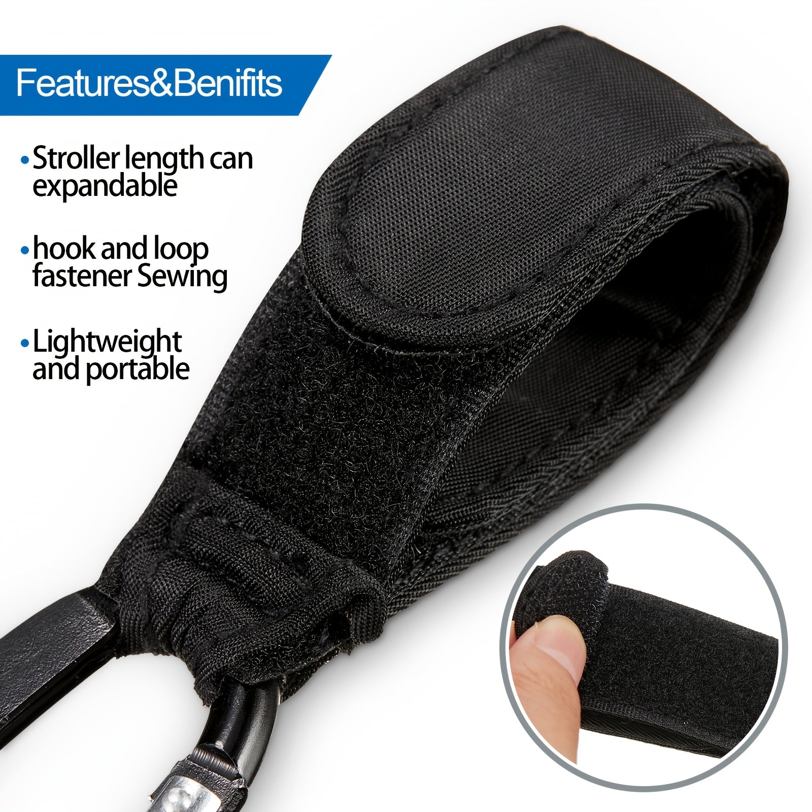 6 Pack Stroller Hooks For Hanging Diaper Bags Stroller Clips For Bags Multipurpose Hooks For Grocery Shopping Bags Stroller Accessories Pram Buggy Clips Straps Hook