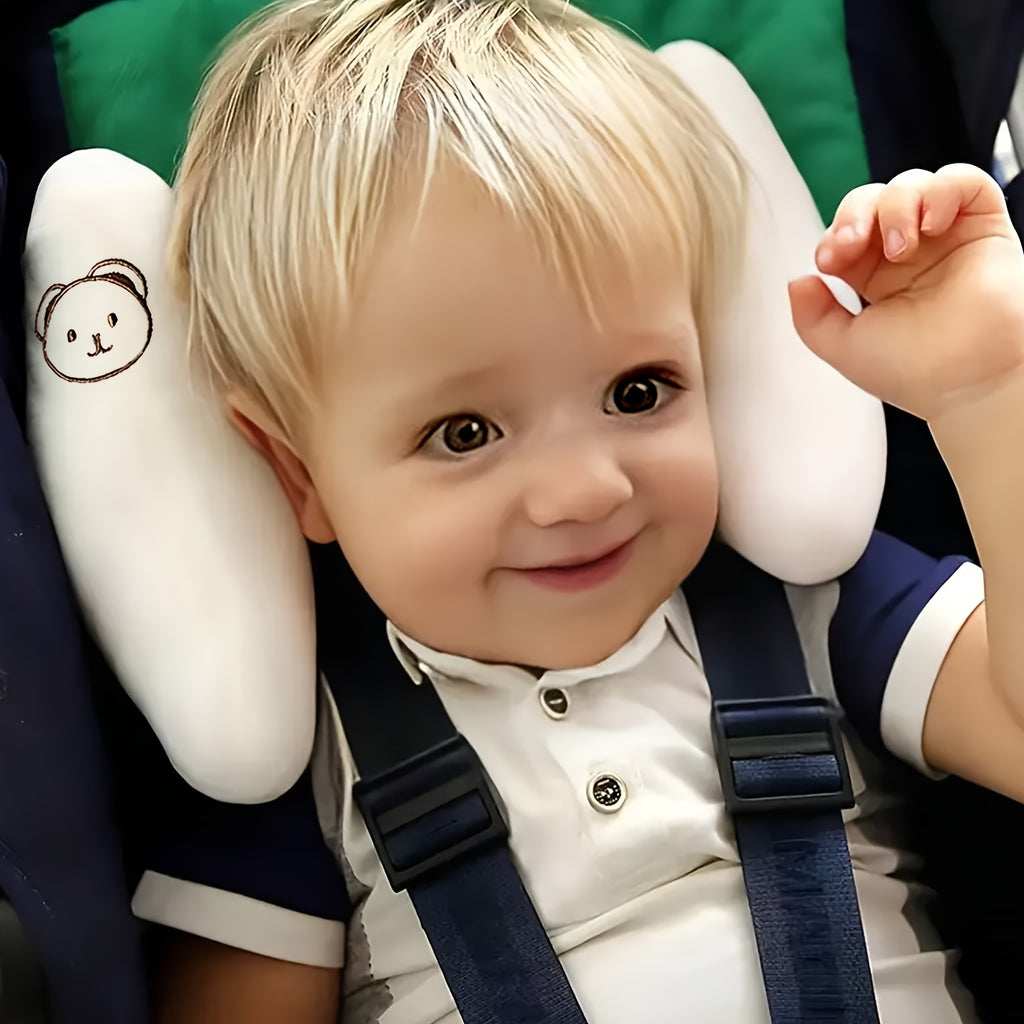 1pc Newborn Safety Seat, Baby Stroller Headrest, Adjustable Head Fixed Neck Pillow, Suitable For Travel, Ideal Christmas And Thanksgiving Gifts