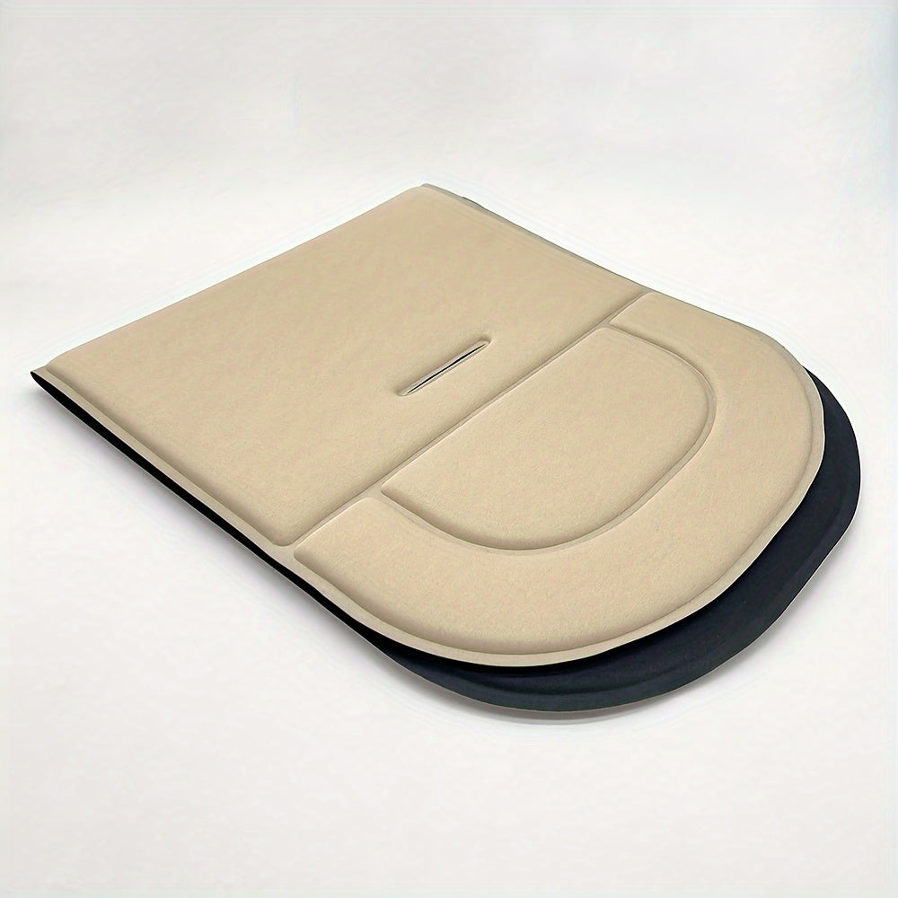 Breathable Non-Slip Stroller Seat Cushion - Soft Cushioned Pad with Easy-Clean Surface, Fit for Baby Carriages, Travel Strollers, Prams - Ideal for Newborns to Toddlers 0-3 Years Old - Travel & Everyday Use, Stroller Cushion, Easyclean Material