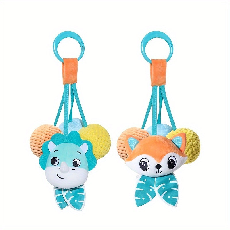 Stroller Suspension Toy Bed Hanging Plush Toy Gripping Toys Can Be Used In Various Scenarios With Bright Colors To Attract Eye-catching Fabric Soft