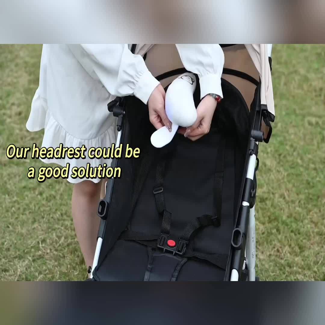 1pc Newborn Safety Seat, Baby Stroller Headrest, Adjustable Head Fixed Neck Pillow, Suitable For Travel, Ideal Christmas And Thanksgiving Gifts
